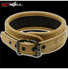 FETISH SUBMISSIVE Origin Collar with Leash