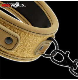FETISH SUBMISSIVE Origin Collar with Leash