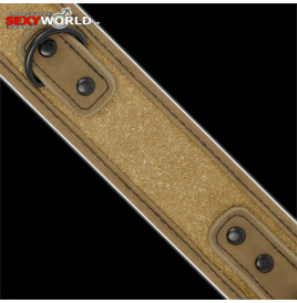 FETISH SUBMISSIVE Origin Collar with Leash