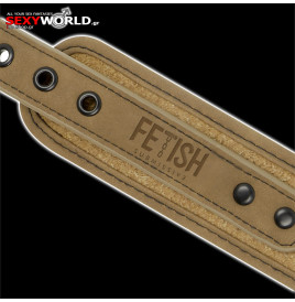 FETISH SUBMISSIVE Origin Collar with Leash