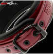 FETISH SUBMISSIVE Red - Black Collar with Leash FETISH SUBMISSIVE Red - Black Collar with Leash