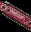 FETISH SUBMISSIVE Red - Black Collar with Leash FETISH SUBMISSIVE Red - Black Collar with Leash