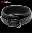 FETISH SUBMISSIVE Black Collar with Leash FETISH SUBMISSIVE Black Collar with Leash