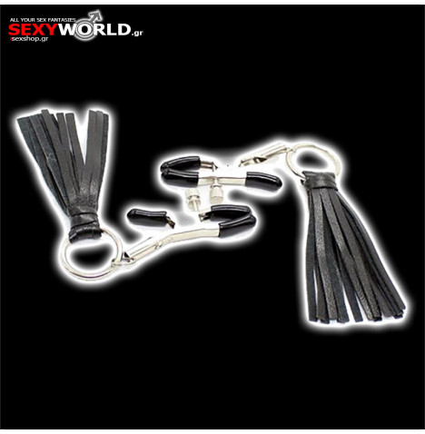 Ribbon Nipples Clamps Toyz4Lovers