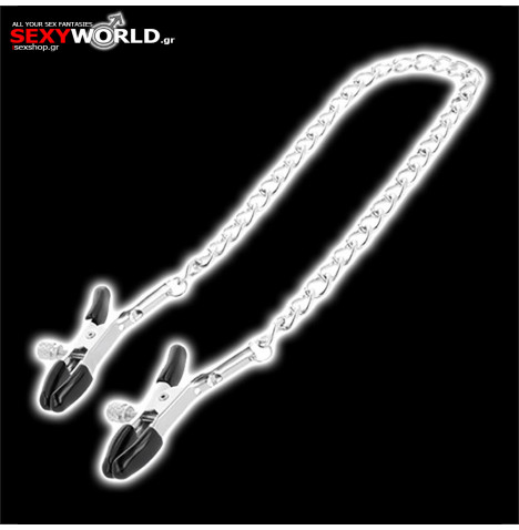 Adjustable Nipple Clamps Metal DARKNESS