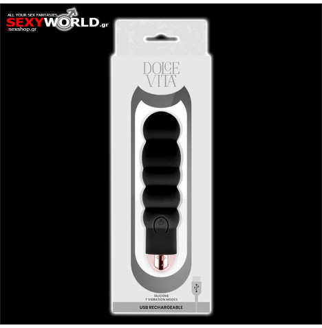 Rechargeable Silicone Vibrator DOLCE VITA