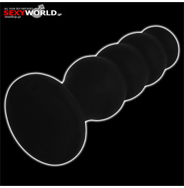 Scott Anal Plug BLACK & SILVER