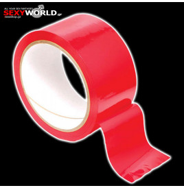 Pleasure Bondage Tape Red DARKNESS