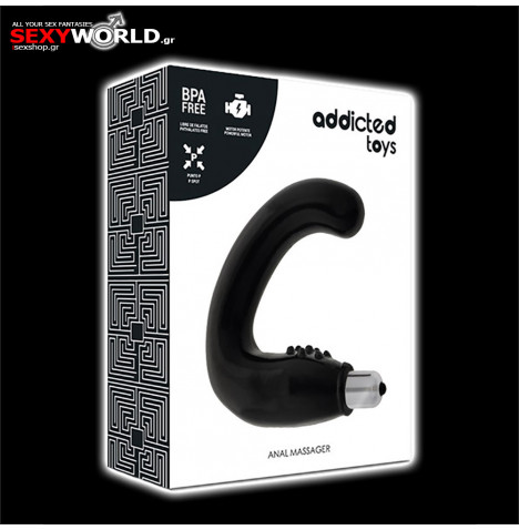 Σφήνα Προστάτη ADDICTED TOYS Μαύρη