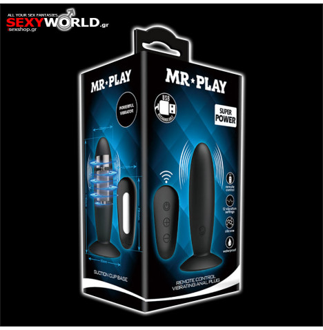 Ασύρματη Σφήνα Πρωκτού Mr Play BAILE