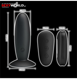 Mr Play Remote Control Vibrating Anal Plug BAILE