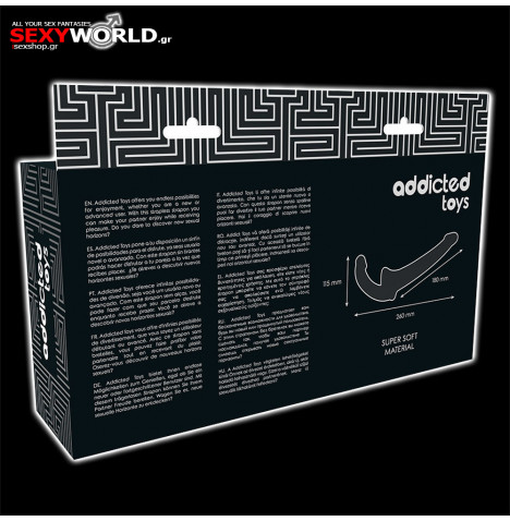Διπλό Dildo Χωρίς Λουριά ADDICTED TOYS