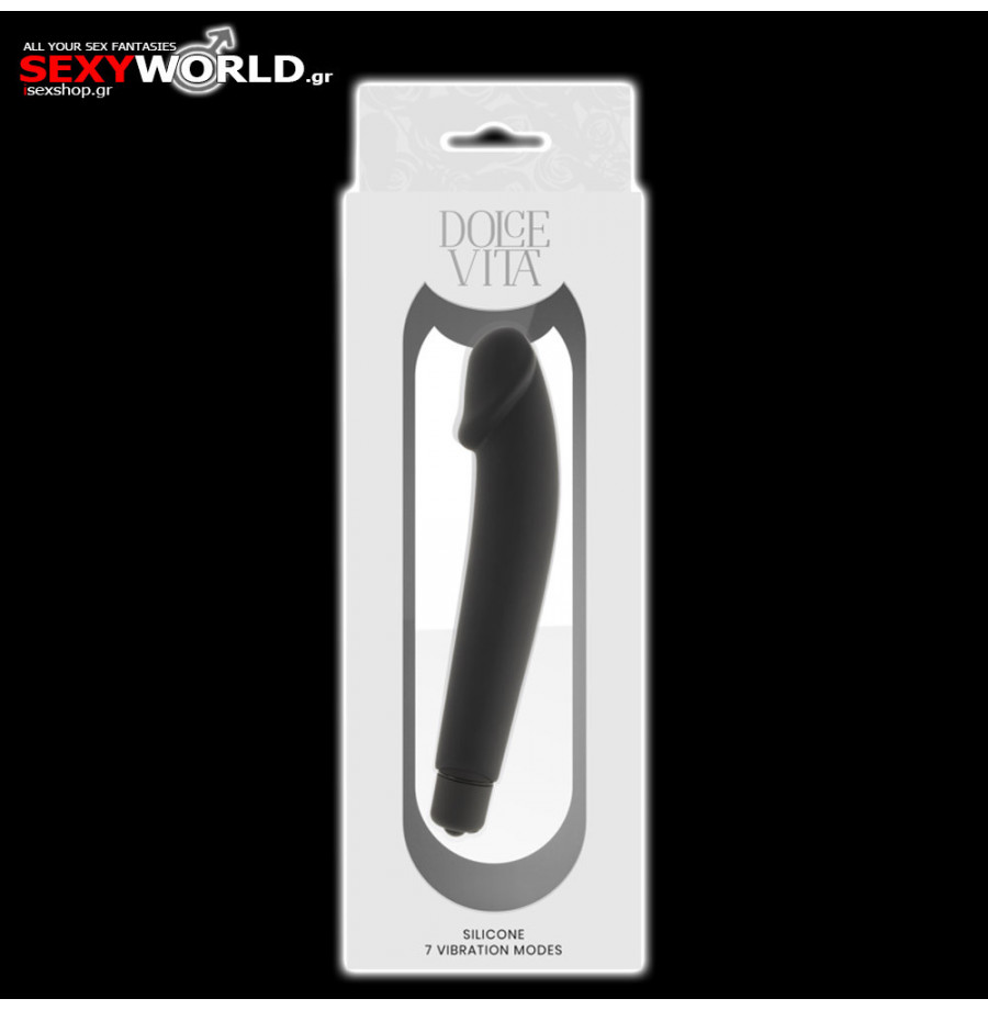 Realistic Silicone Black DOLCE VITA Realistic Silicone Black DOLCE VITA