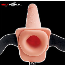 Fetish Fantasy Squirting Strap-on with Balls PIPEDREAM