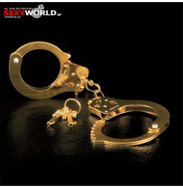 Gold Metal Cuffs PIPEDREAM