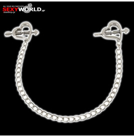 Heart Shaped Nipple Clamps BAD KITTY