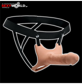 Hallow Silicone Dildo Strap-on SIZE MATTERS