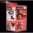 Hallow Silicone Dildo Strap-on Black SIZE MATTERS