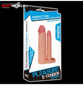Pleasure X Flesh Double Dildo LOVETOY