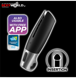 Επαναφορτιζόμενο Αυνανιστήρι Power Masturbator Connect SATISFYER