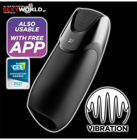 Αυνανιστήρι Επαναφορτιζόμενο Men Vibration+ SATISFYER