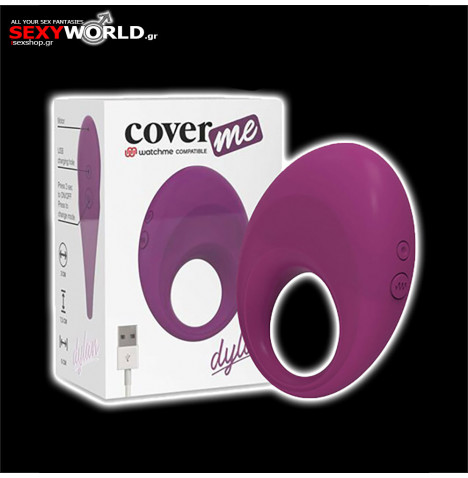 Coverme Dylan Rechageable Waterproof Cock Ring WATCHME