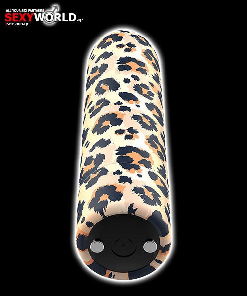 Επαναφορτιζόμενος Δονητής Leopard Custom Bullets