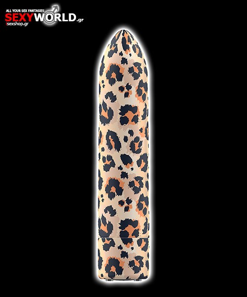 Επαναφορτιζόμενος Δονητής Leopard Custom Bullets