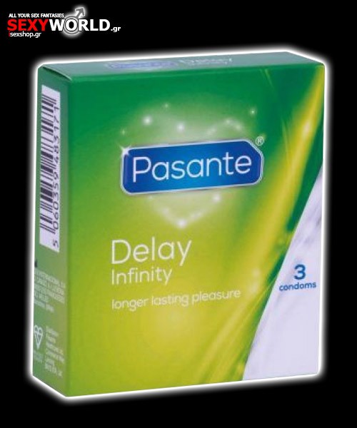 Pasante Infinity Delay condoms 3 pcs