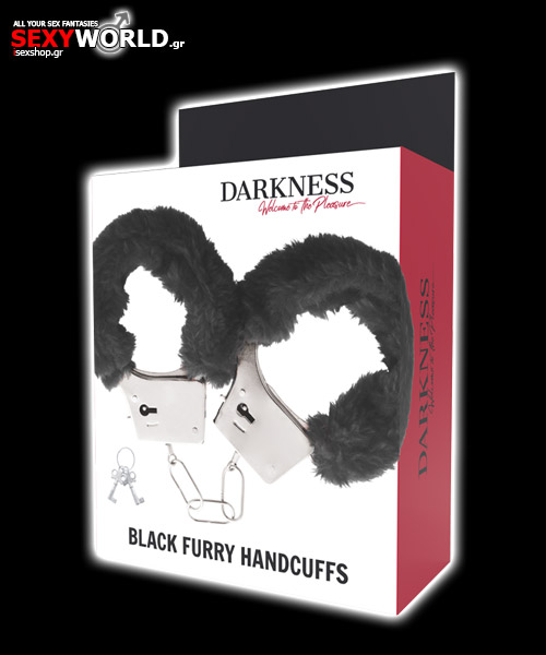 Μεταλλικές Χειροπέδες DARKNESS Pleasure Μαύρες