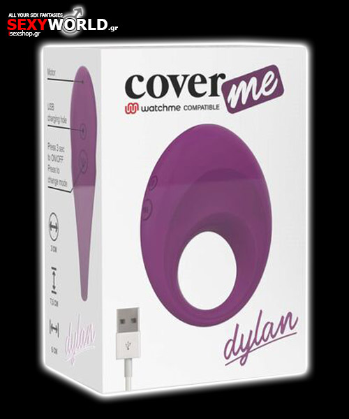 Coverme Dylan Rechageable Waterproof Cock Ring WATCHME
