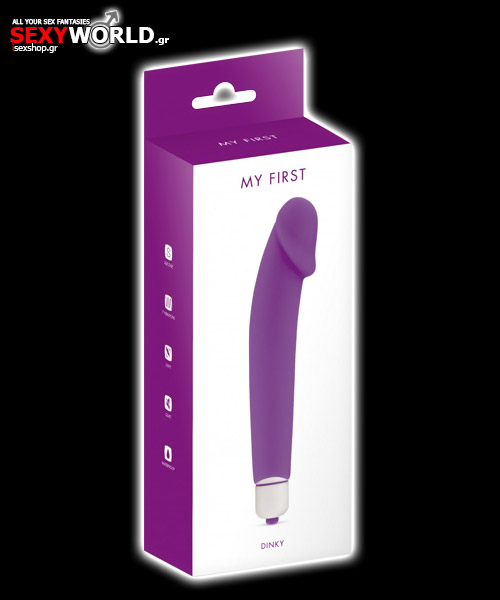 Dinky Purple Silicone Vibrator MY FIRST