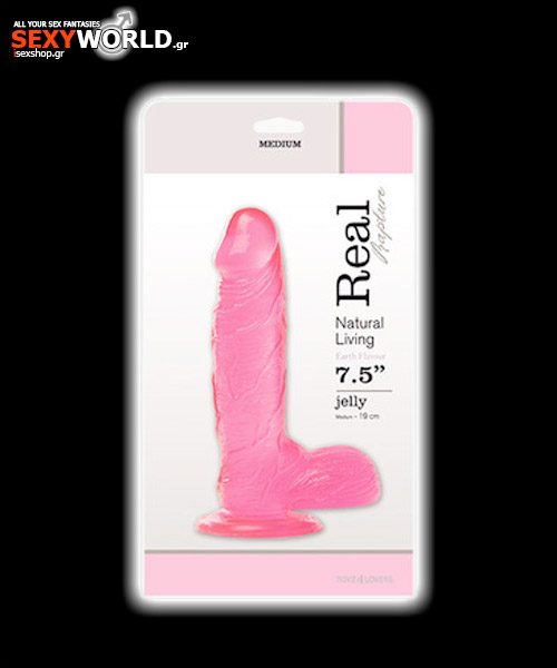 Jelly Dildo Real Red 7.5 Toyz4lovers