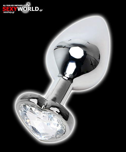 Heart Shaped Anal Plug Stainless Toys4lovers