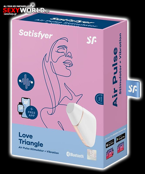 Satisfyer Love Triangle Air Pulse Stimulator & Vibrator