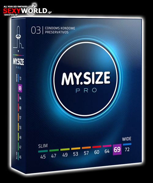MY SIZE Pro 69 mm 3 Condoms