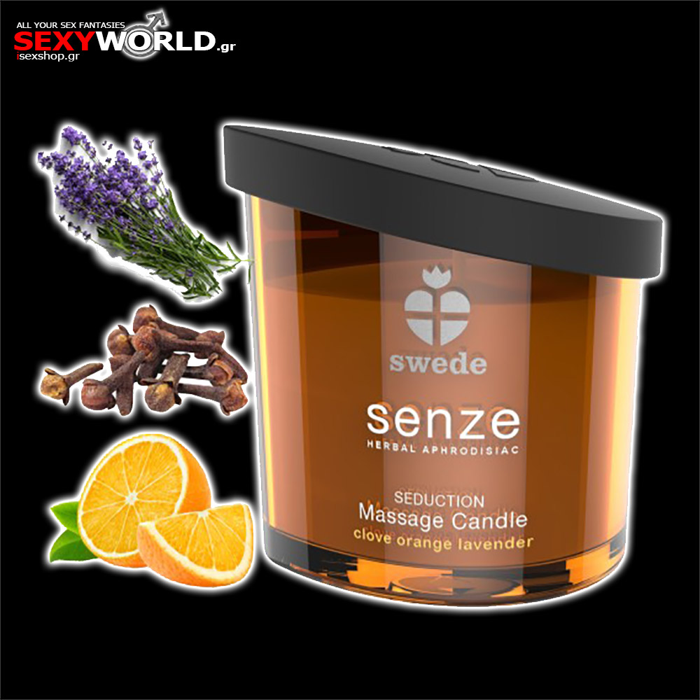 Massage Candle Carnation - Orange - Lavender SWEDE